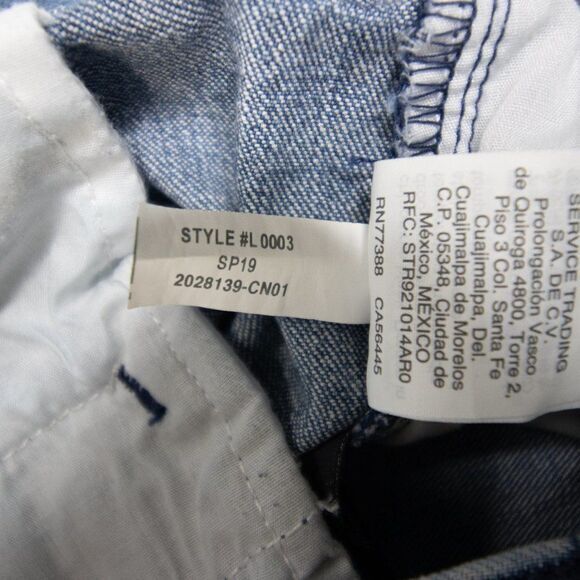 New! Madewell Pleated Wide-Leg Jeans, size 00 - Picture 13 of 16